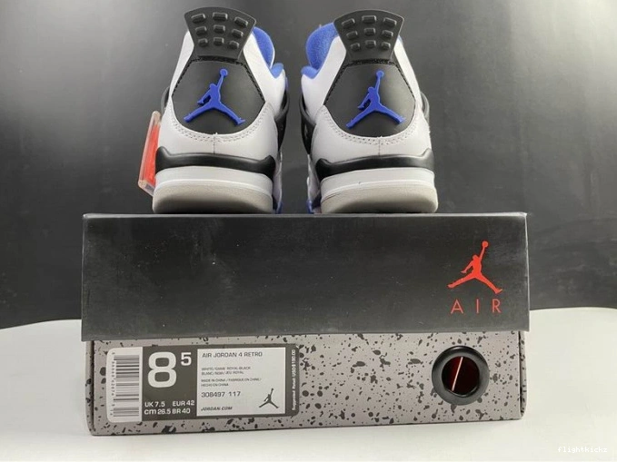 308497-117 Motorsports Retro (2017) Jordan 4 1207